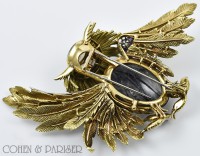 French Owl Pin